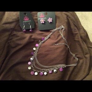 Paparazzi Jewelry Set - Purple